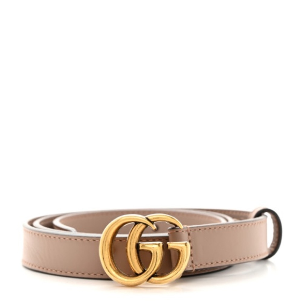 Calfskin Double G 2 Belt 90 36 Rose
